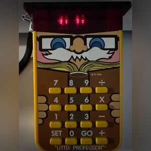 1970s Little Professor Texas Instruments